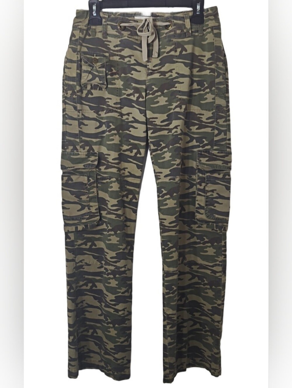 Vintage Y2K Victoria's Secret London Jean Camo Cargo Pants Size 4